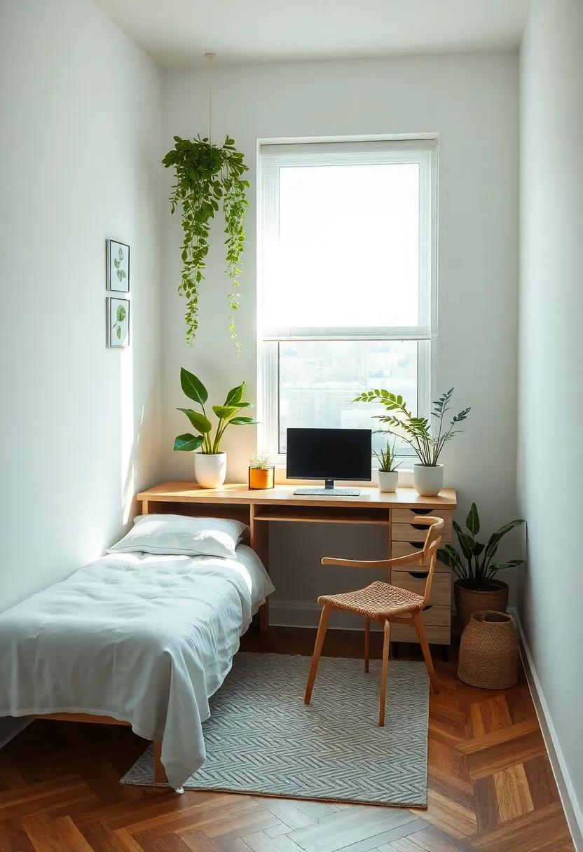 用时尚角落书桌改造小卧室-177