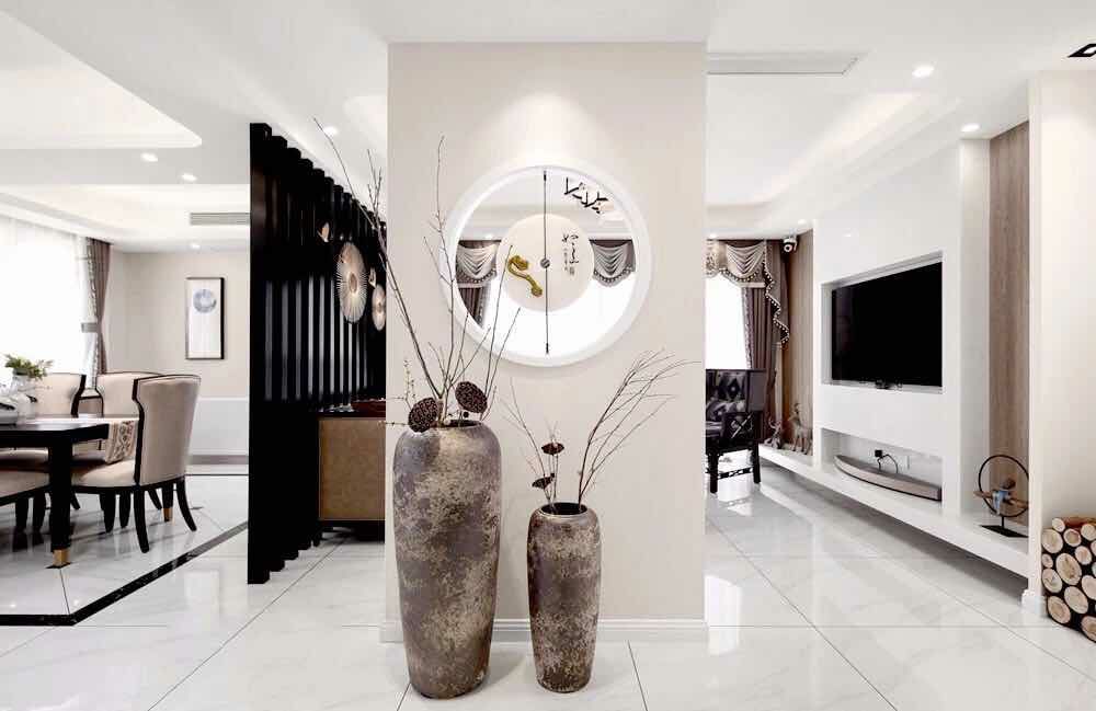 新中式玄关设计,打造雅致生活艺术-15