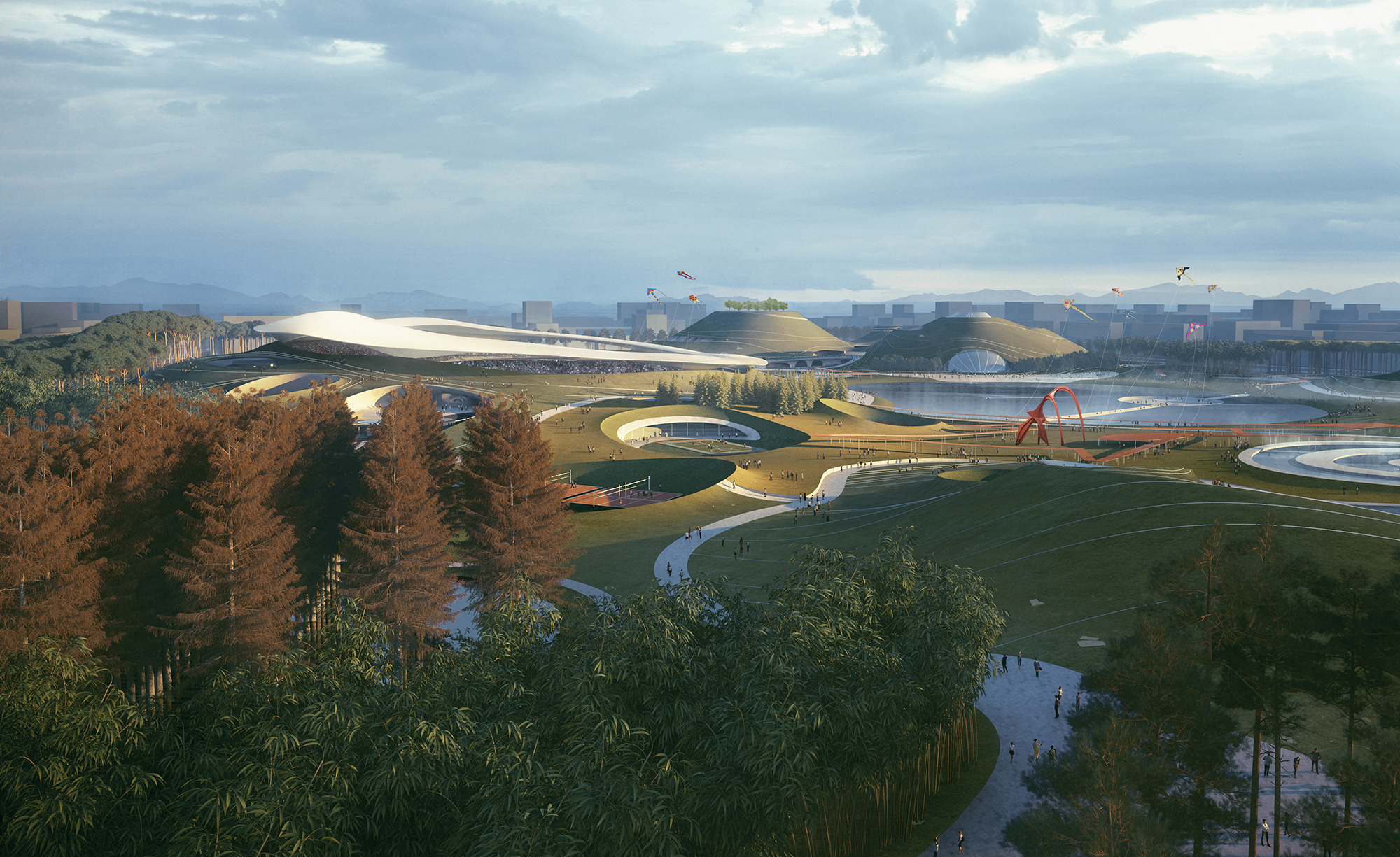 Quzhou Sports Campus（衢州体育校园）丨中国衢州丨MAD Architects-31