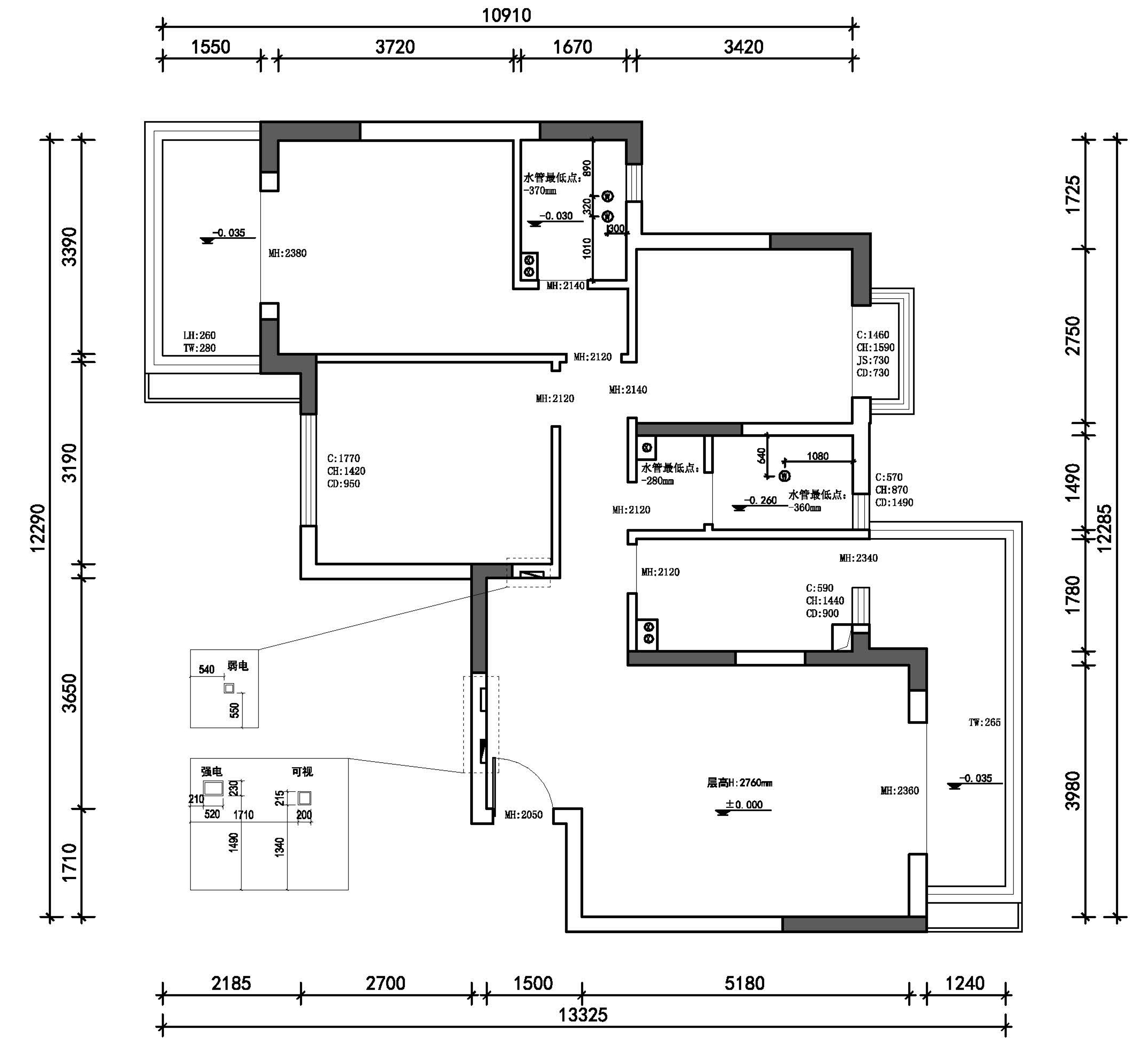 都会路苑北欧风空间,原木与素水泥的层次美学-19