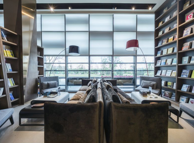 成都金色沙滩城布智书店 · 深圳地铁设计室-26