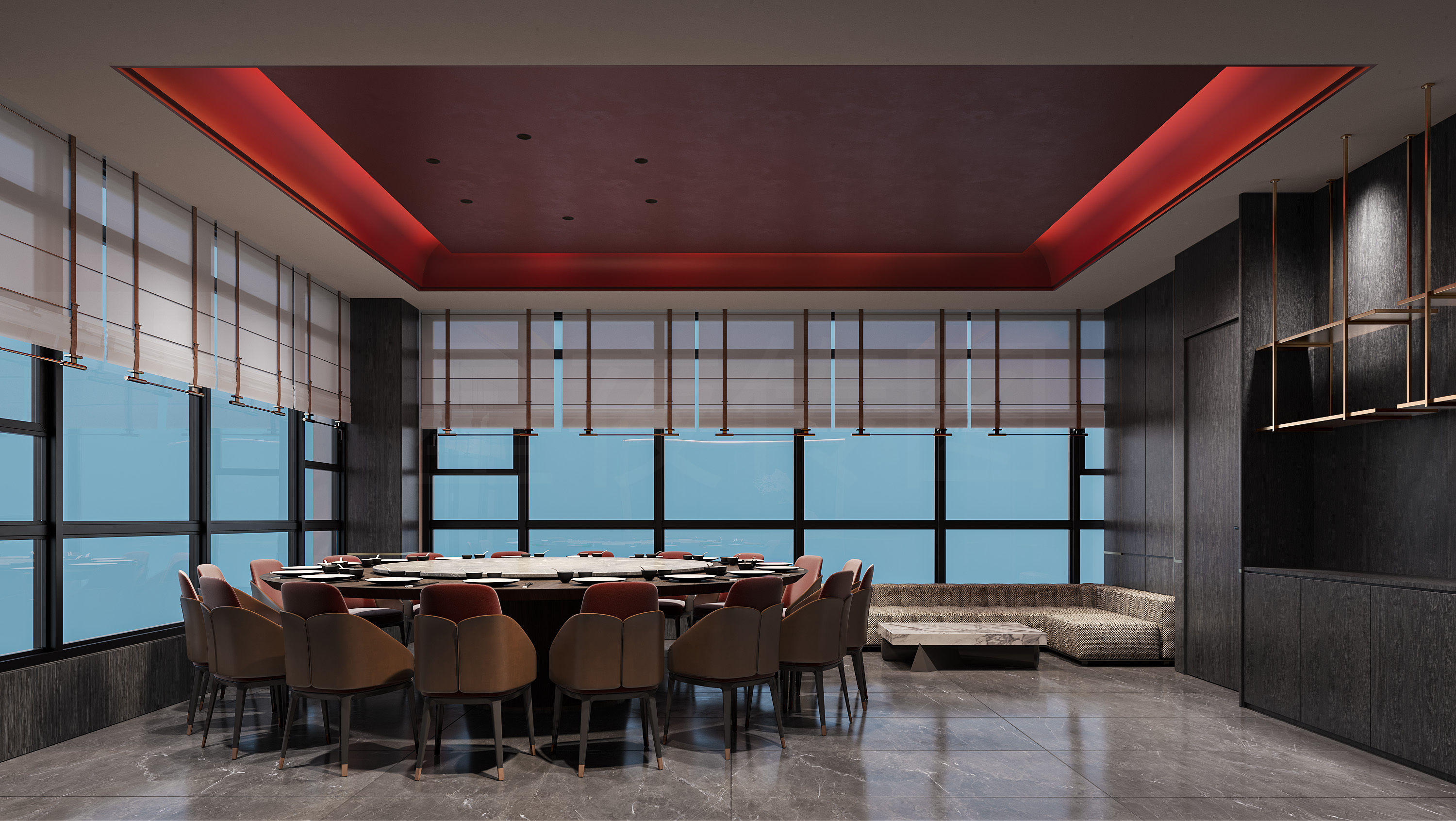 餐厅酒店  效果图-1