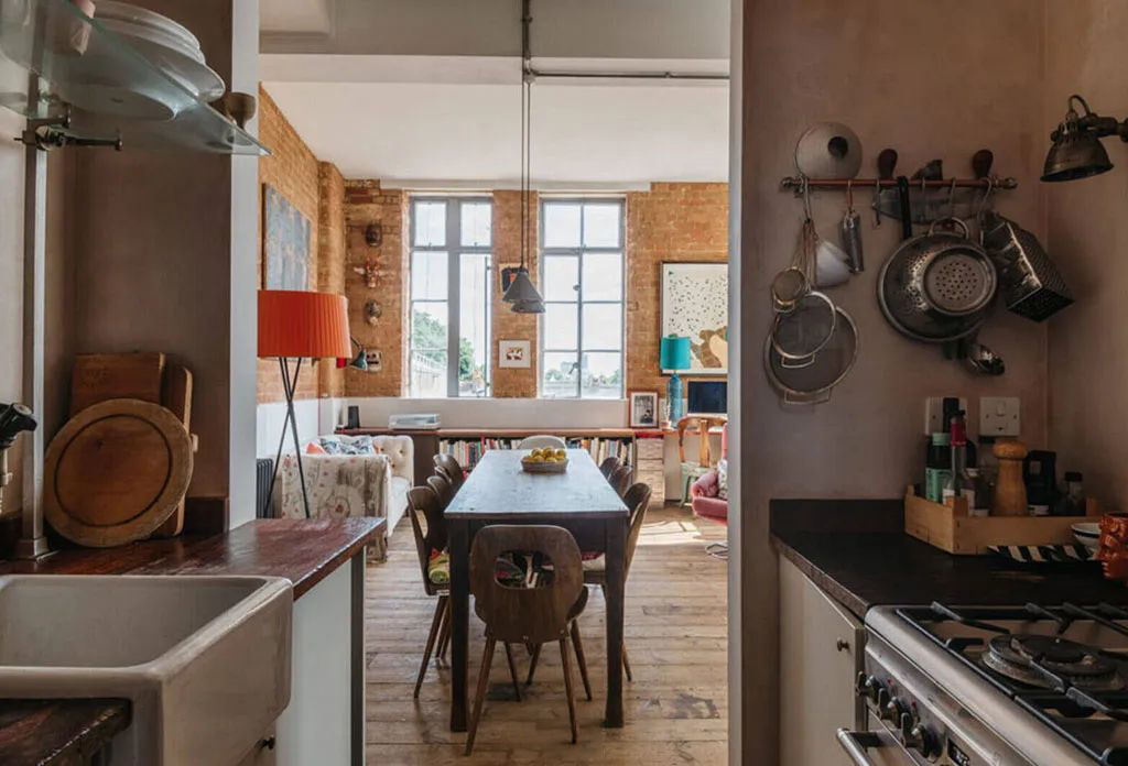 由法国工作室在伦敦打造美式大苹果工业住宅-11