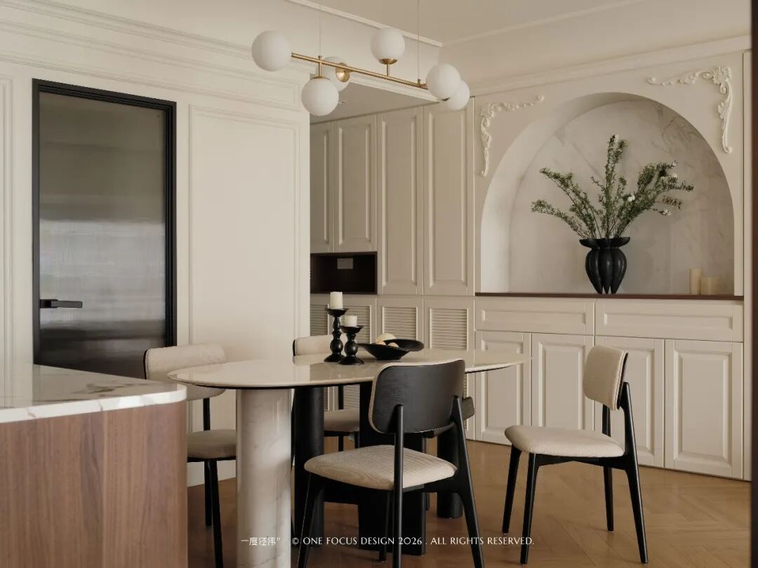 生活家° 轻法式与中古风相融居所改造等多个项目丨One Focus Design 一度经纬°-20
