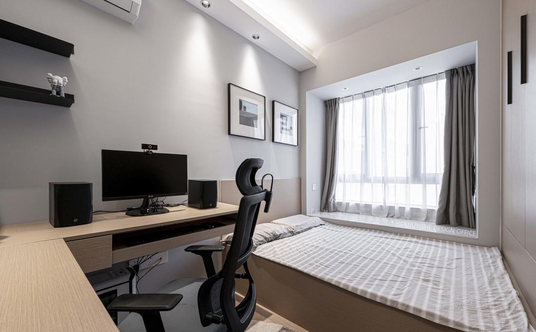 120 平现代质感极简之家-124