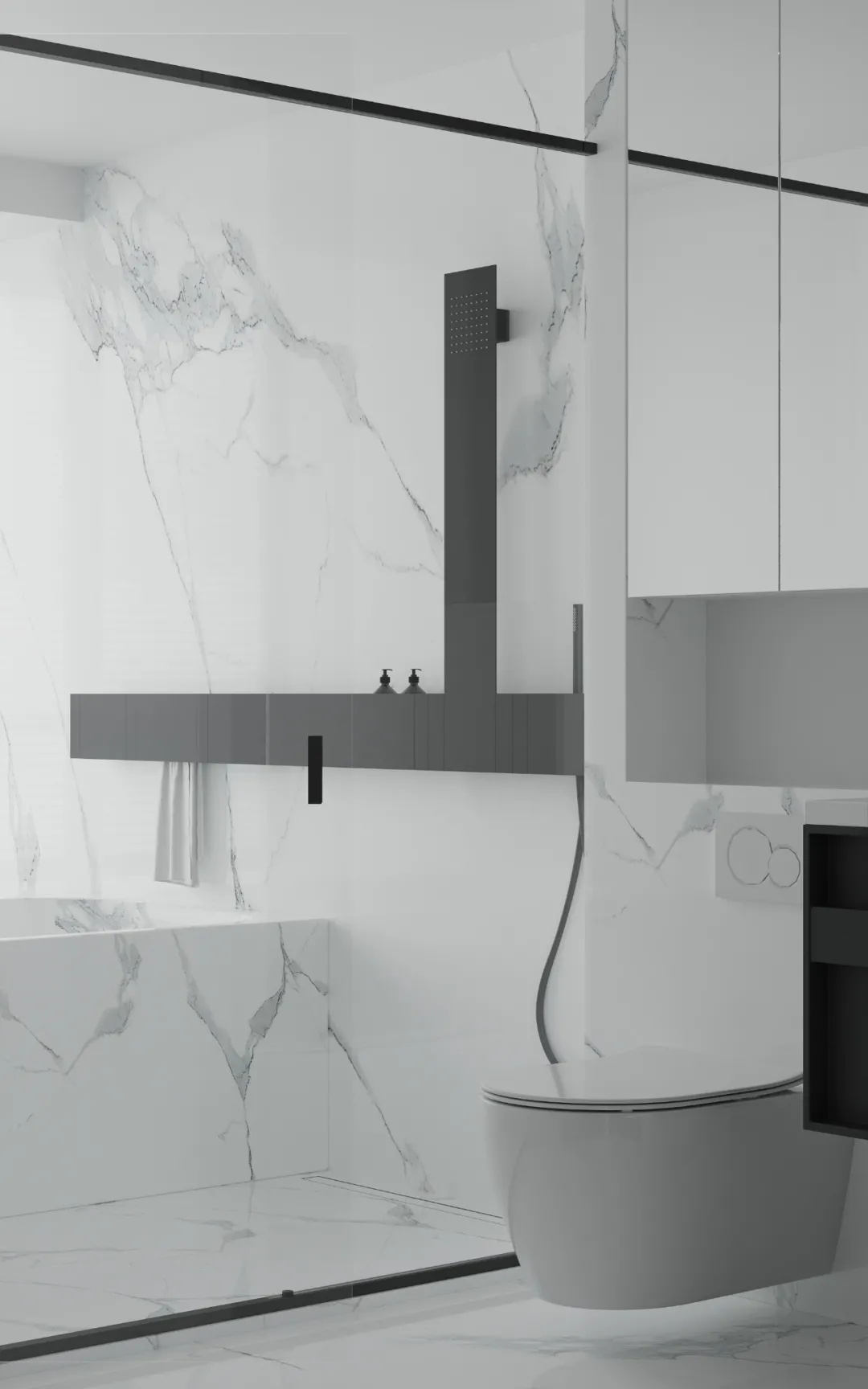 黑白象限 · 深圳光明星河天地 240㎡低奢经典家居设计丨中国深圳-62