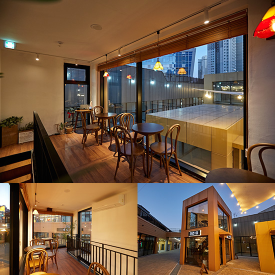 首尔 10 层咖啡厅 | 极简主义的室内设计魅力-1