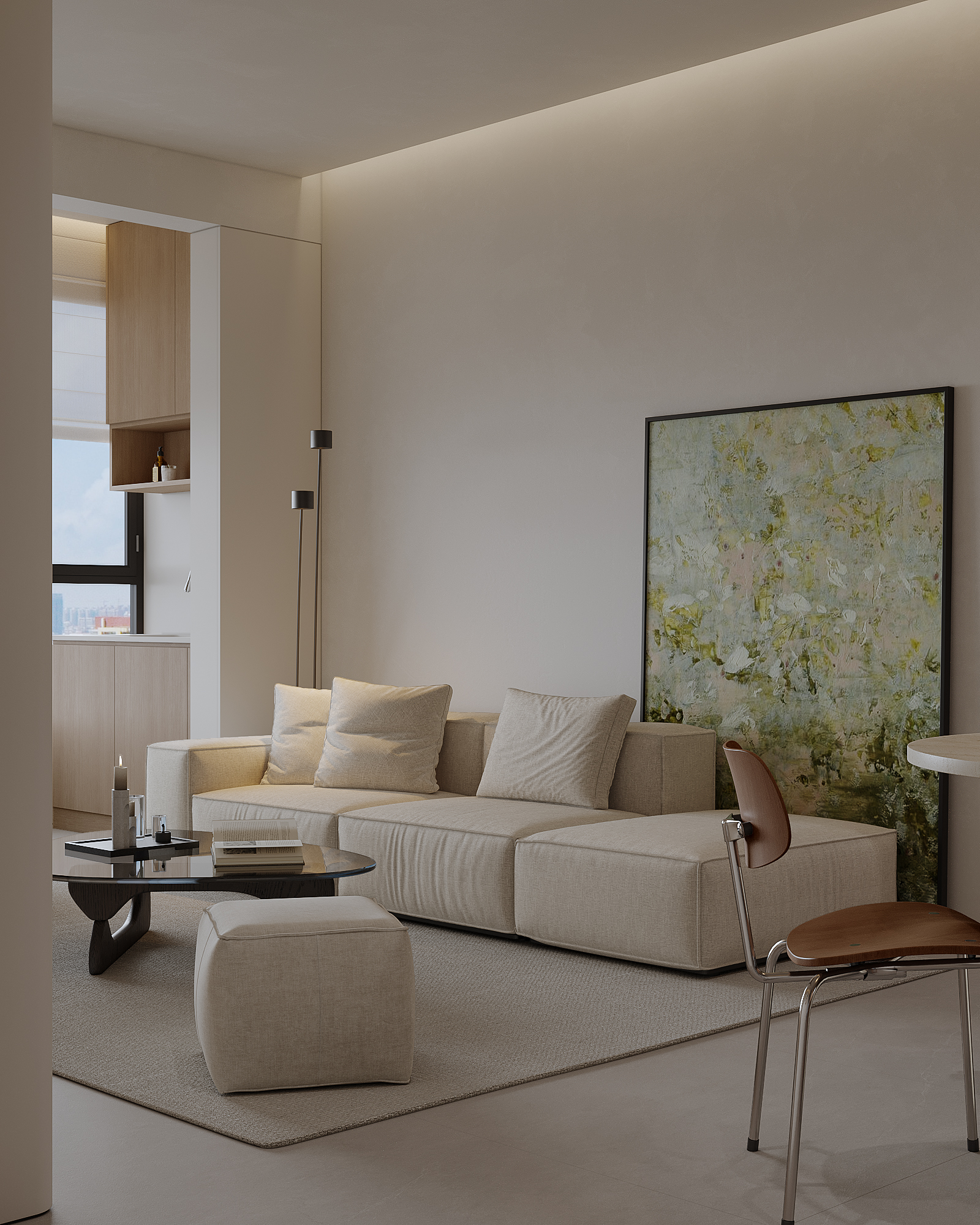 Vike表现新作|现代奶油家-6