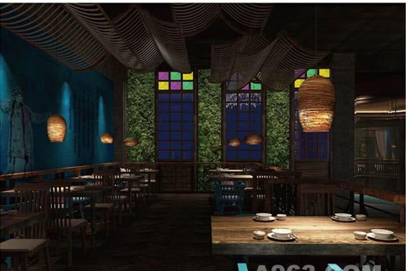 山西大同凤临阁·味庄主题餐厅设计-19