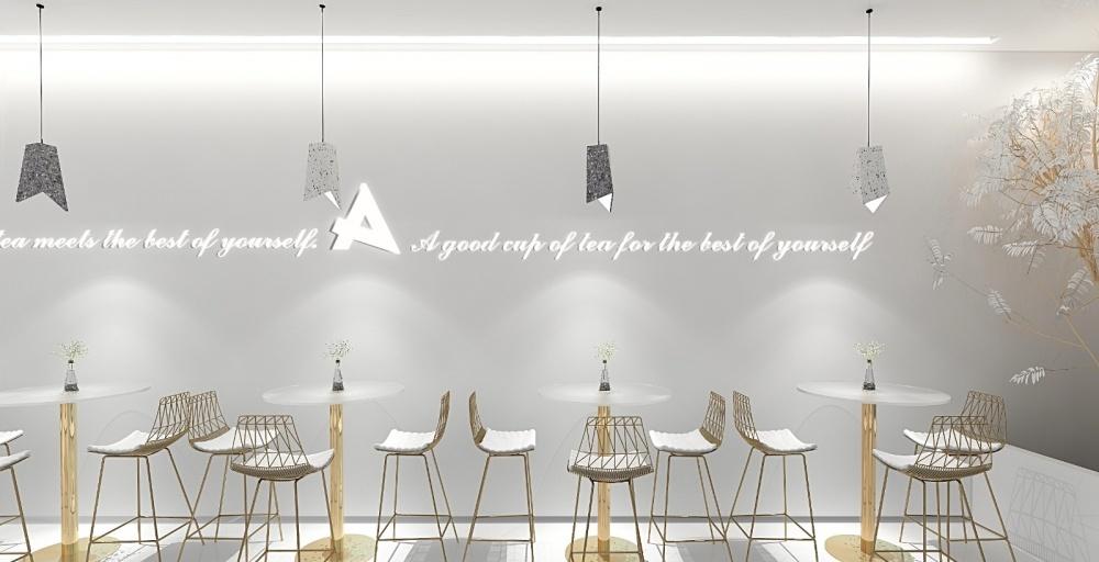 A/C drink 网红INS风 茶饮店-10