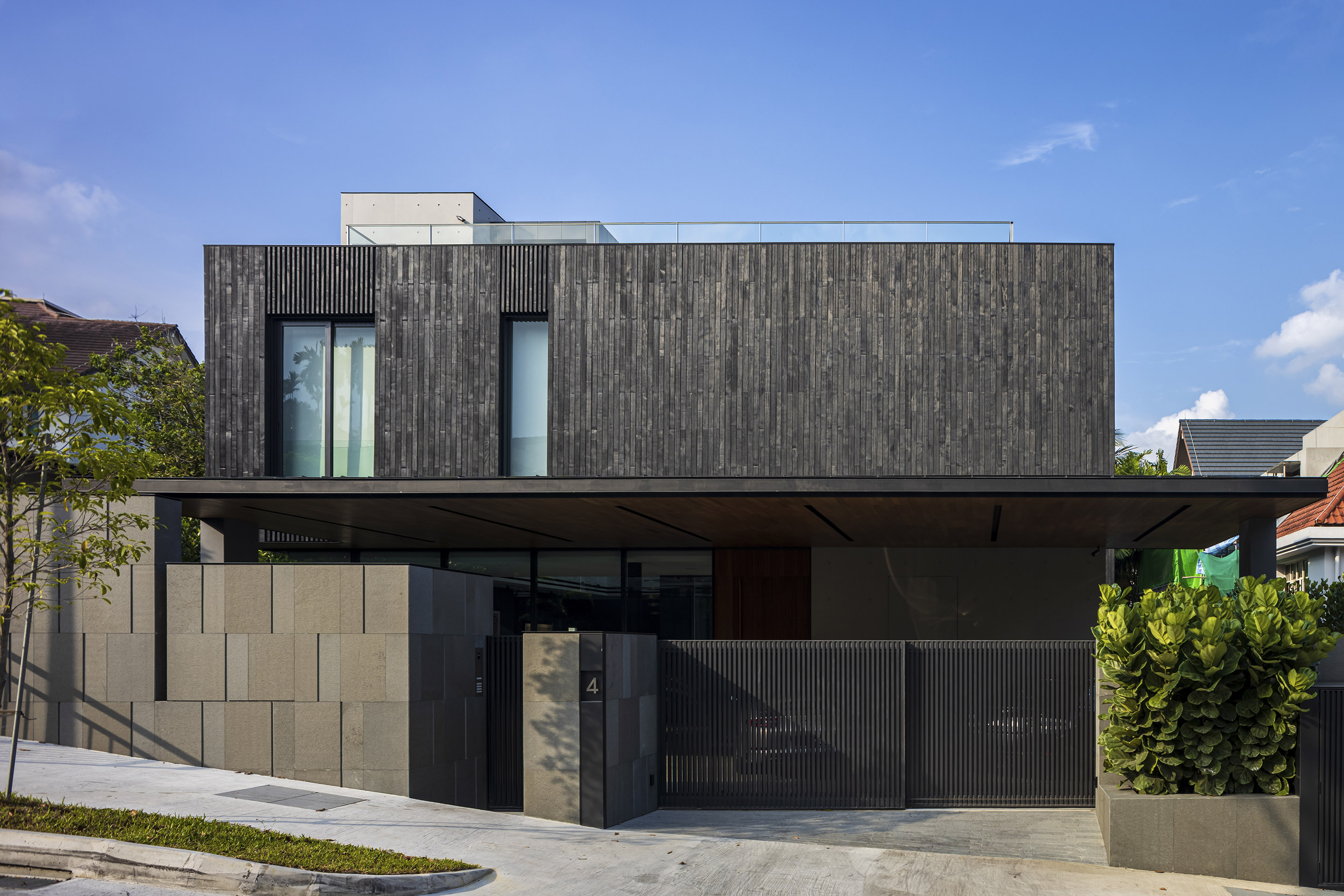 庭院式变体住宅丨K2LD Architects-24