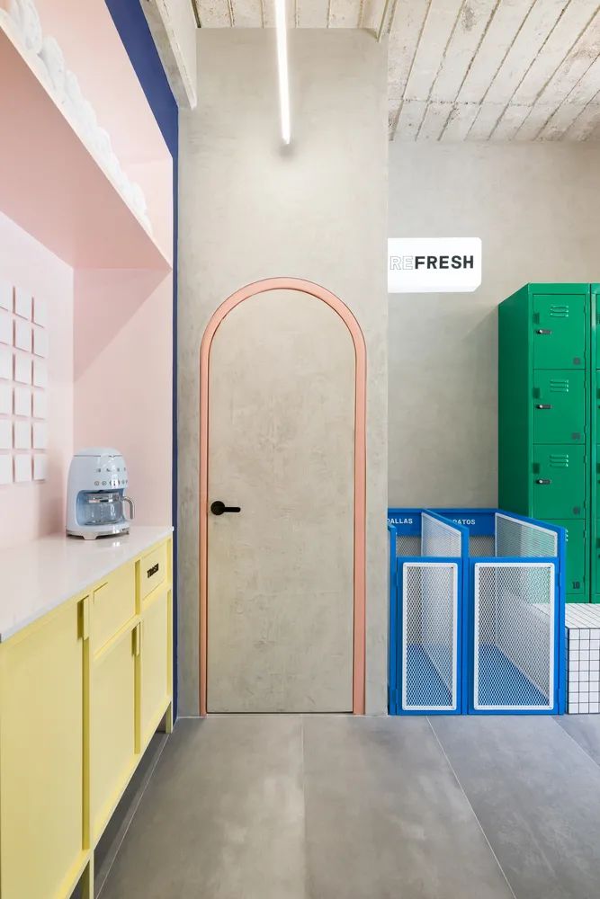 粉蓝设计梦幻色彩空间·模块化厨房和衣柜体验中心-45