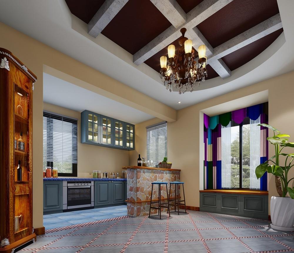 田园民族风平层设计,打造民宿式家居空间-8