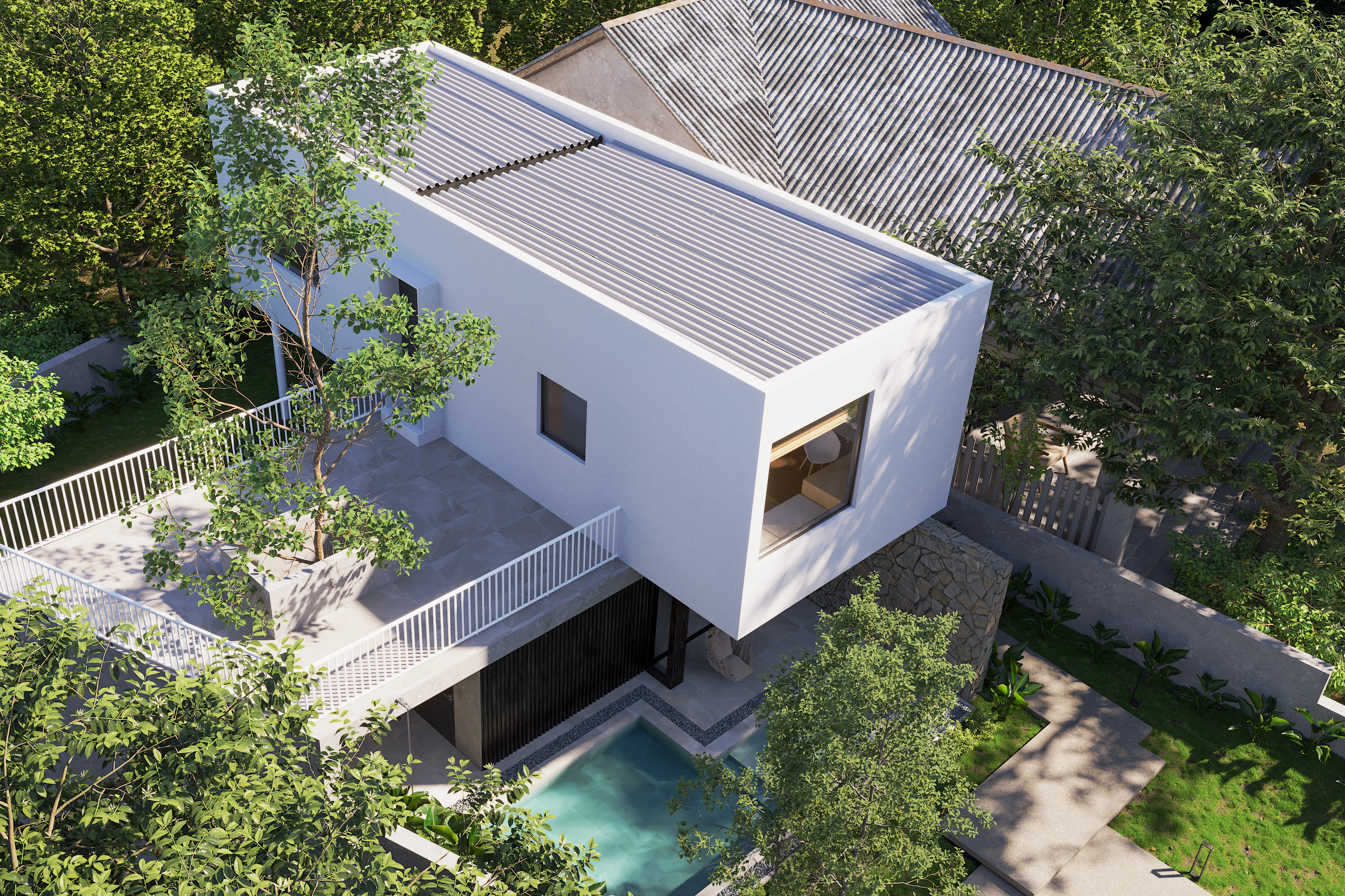 Cua’s House / 3fconcept (3d visualization by reference)-2
