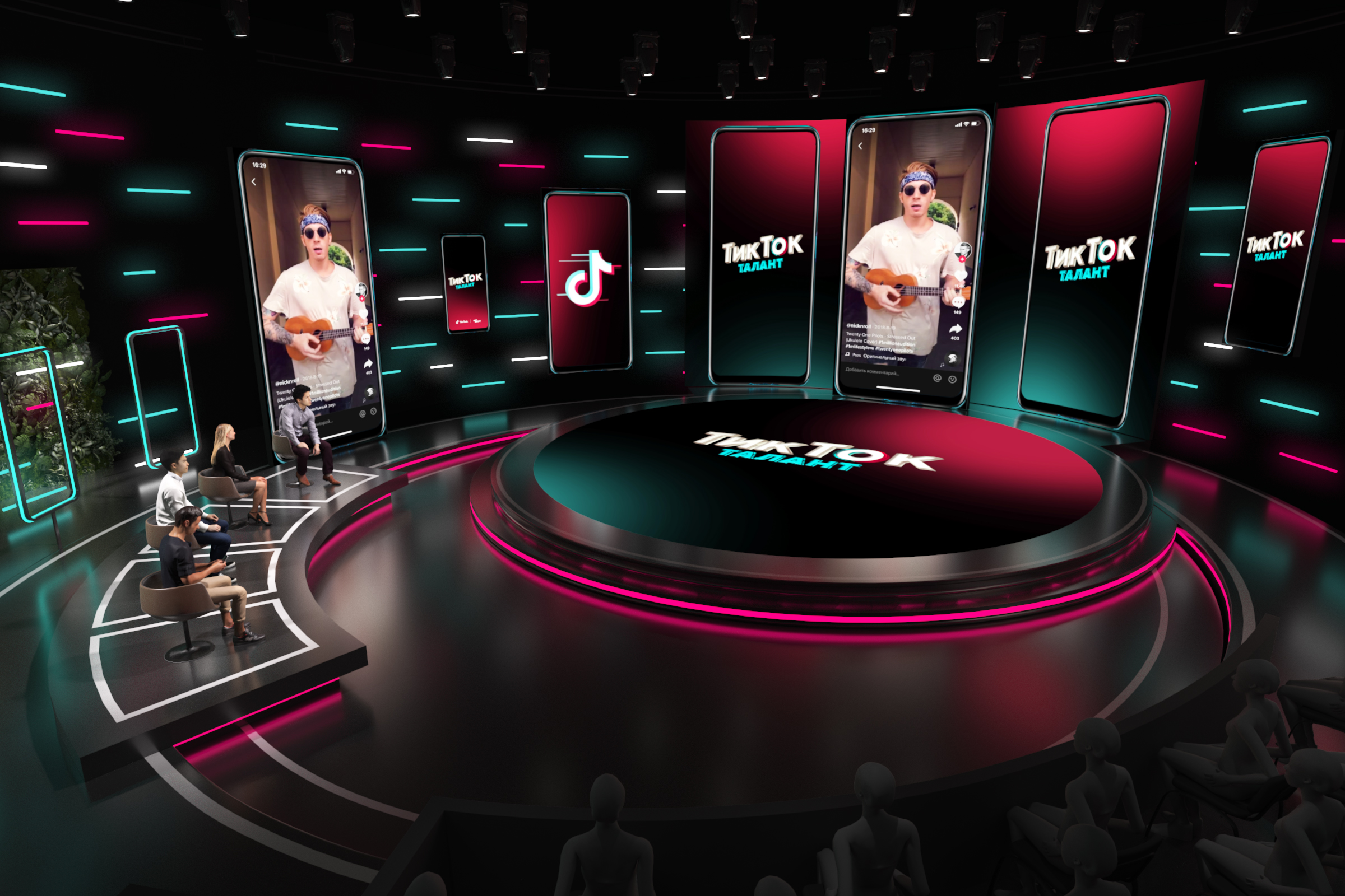 TikTok Talent Show 舞台设计丨Orest Tomashevskyi,TRI. Direction-5