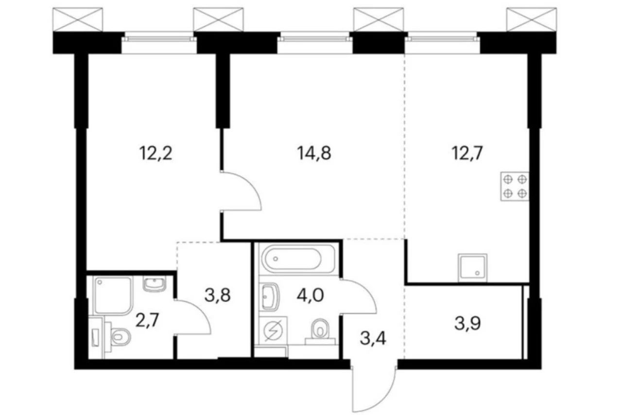一对情侣的 57㎡小宅-6