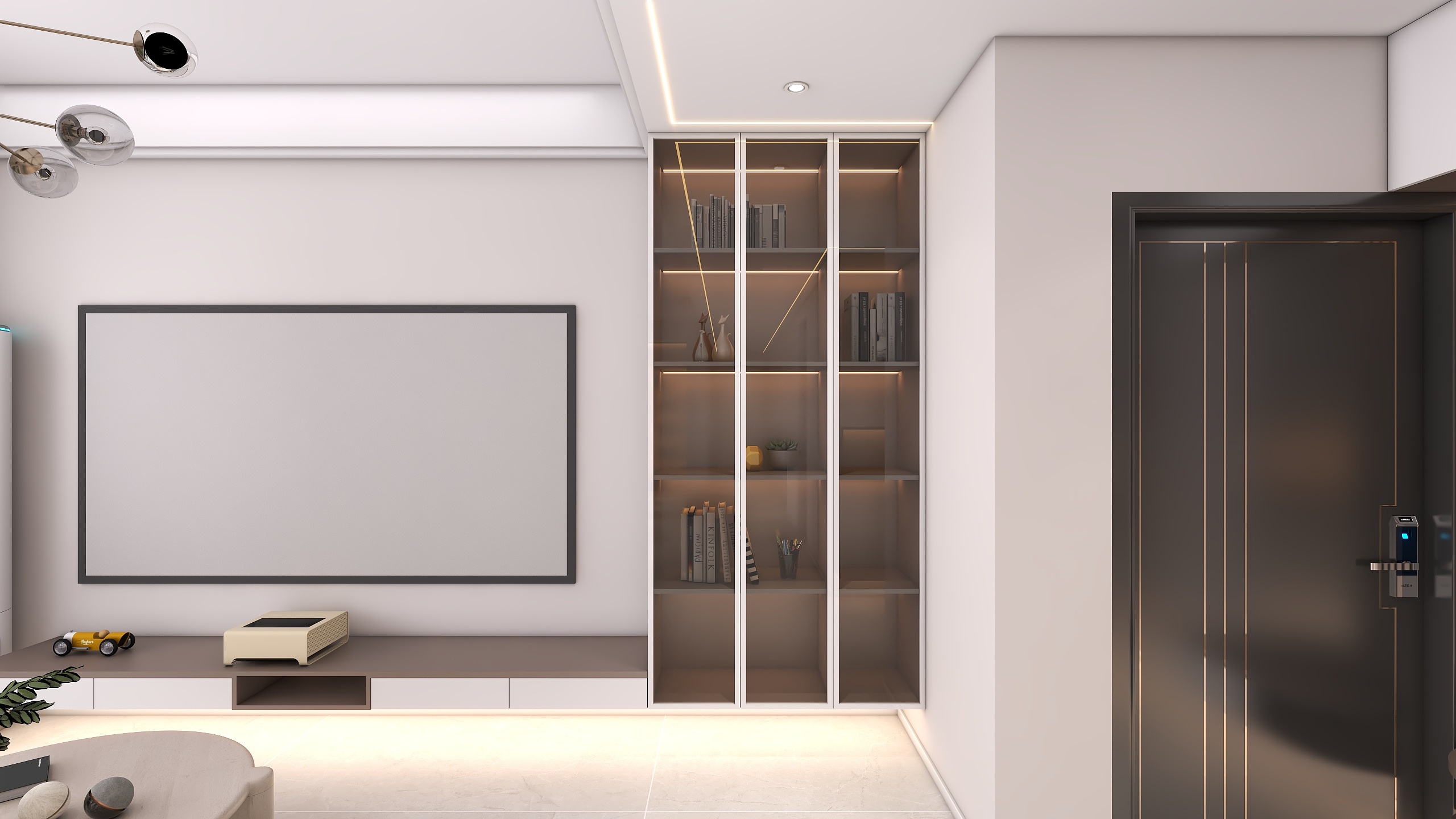 四川成都朗基香颂天府二期（113平方现代简约四居室）-7