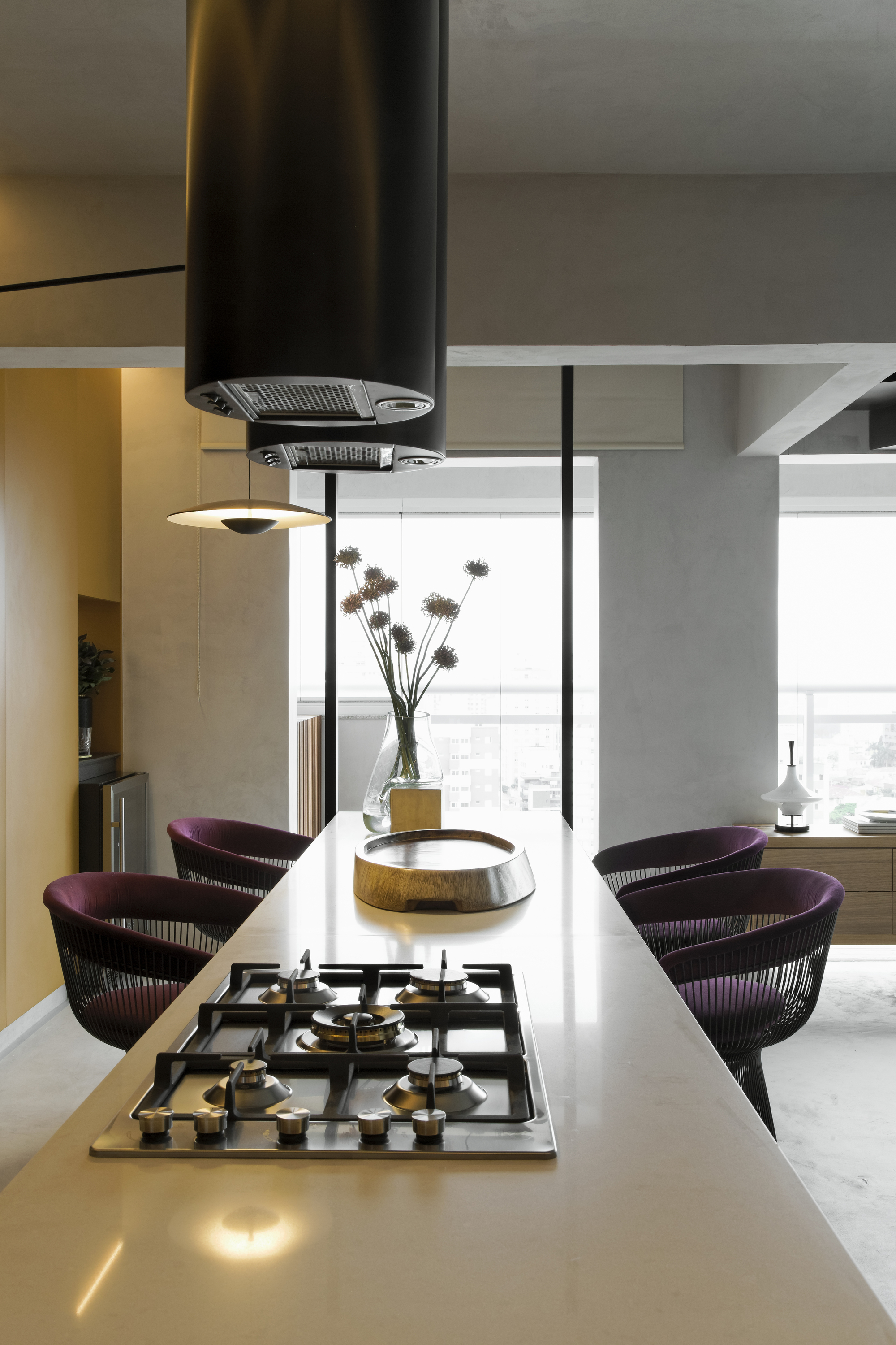 悬空 4.5 米!São Paulo 平层公寓创新厨房设计-43