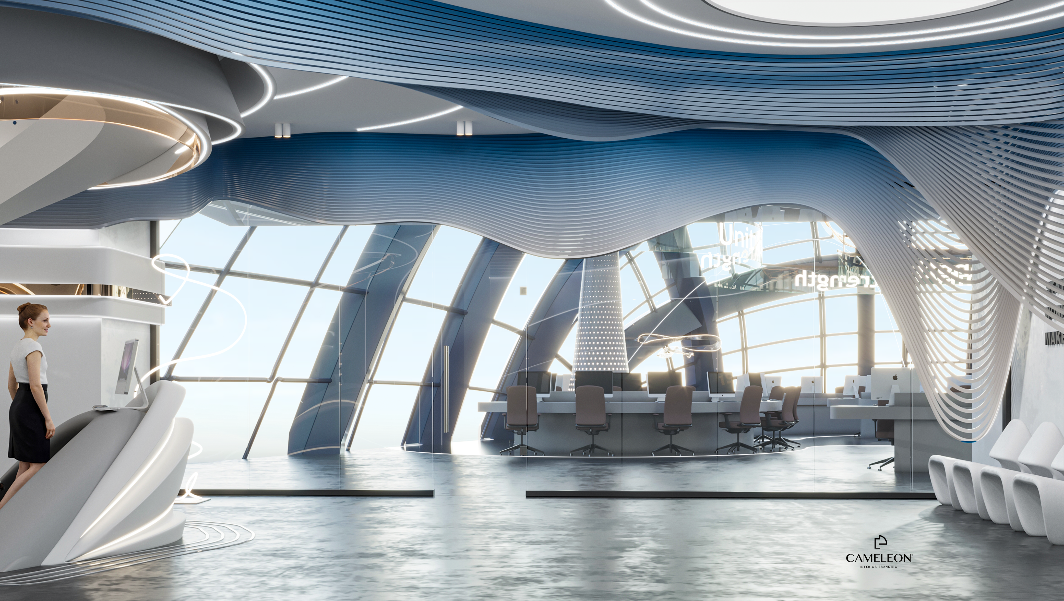 接待台丨阿联酋迪拜丨Aya Sabry Saleh-6