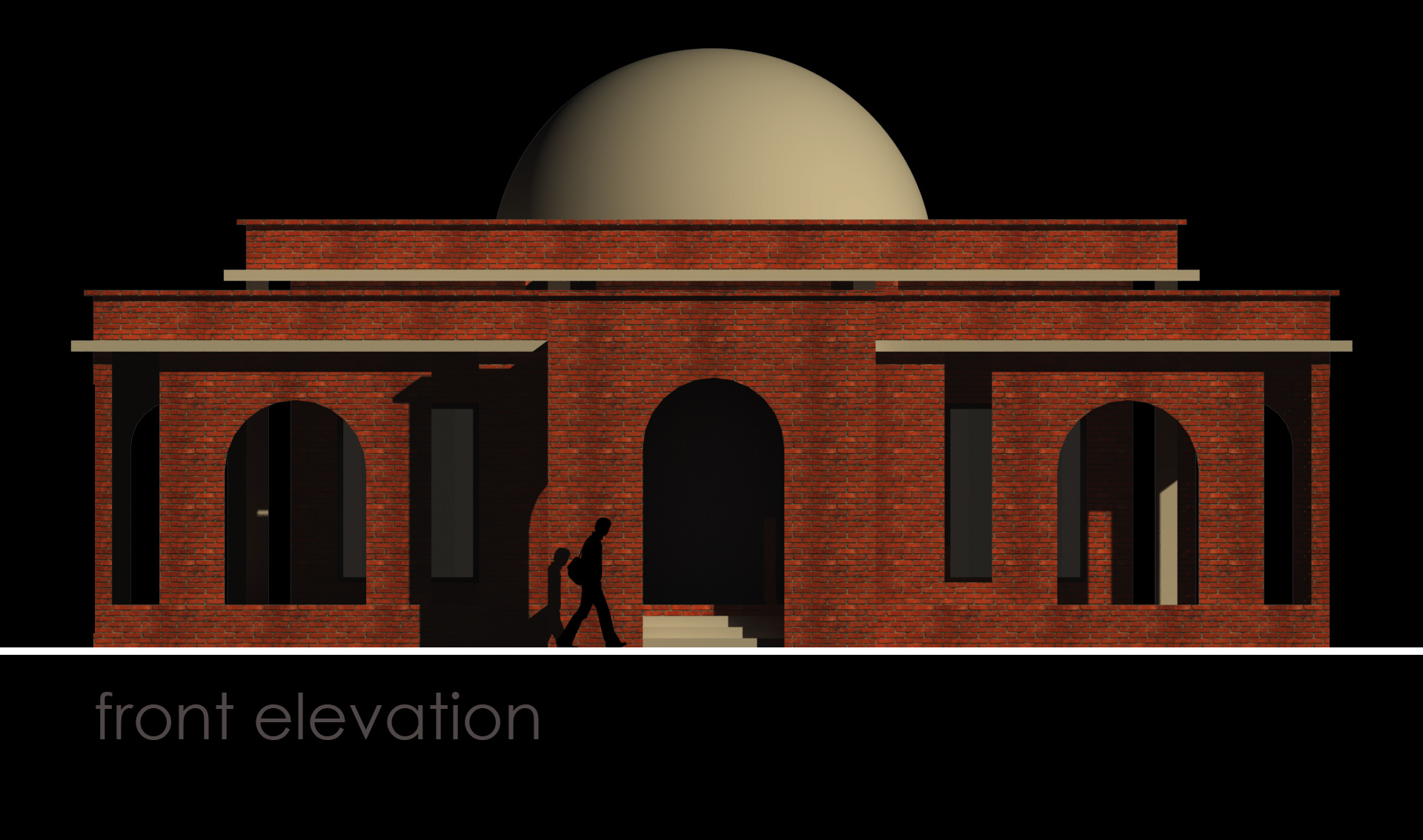 孟加拉国 Teradol 社区清真寺 传统与现代融合-11