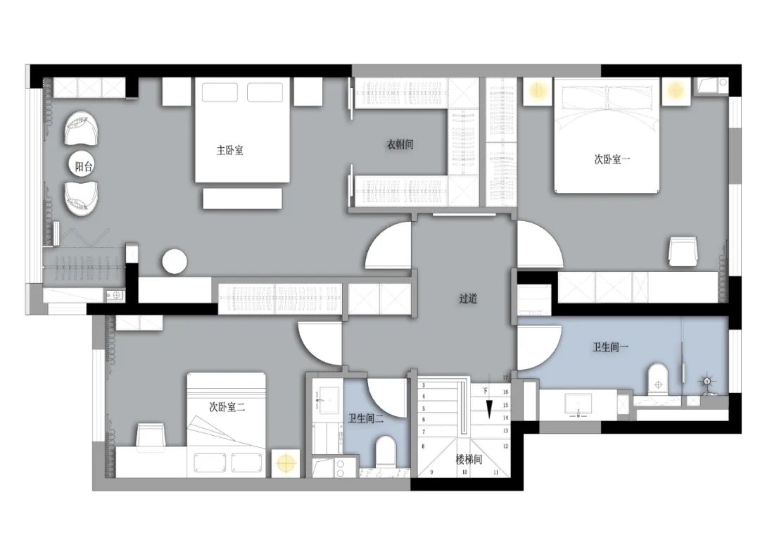碧桂园国湖中叠 · 北欧风打造自由悠长岁月丨青马别墅空间设计-44