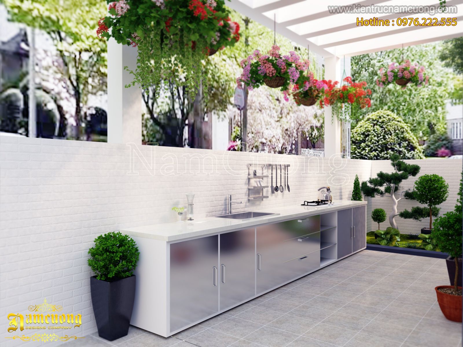 海防市现代三层办公楼设计-20