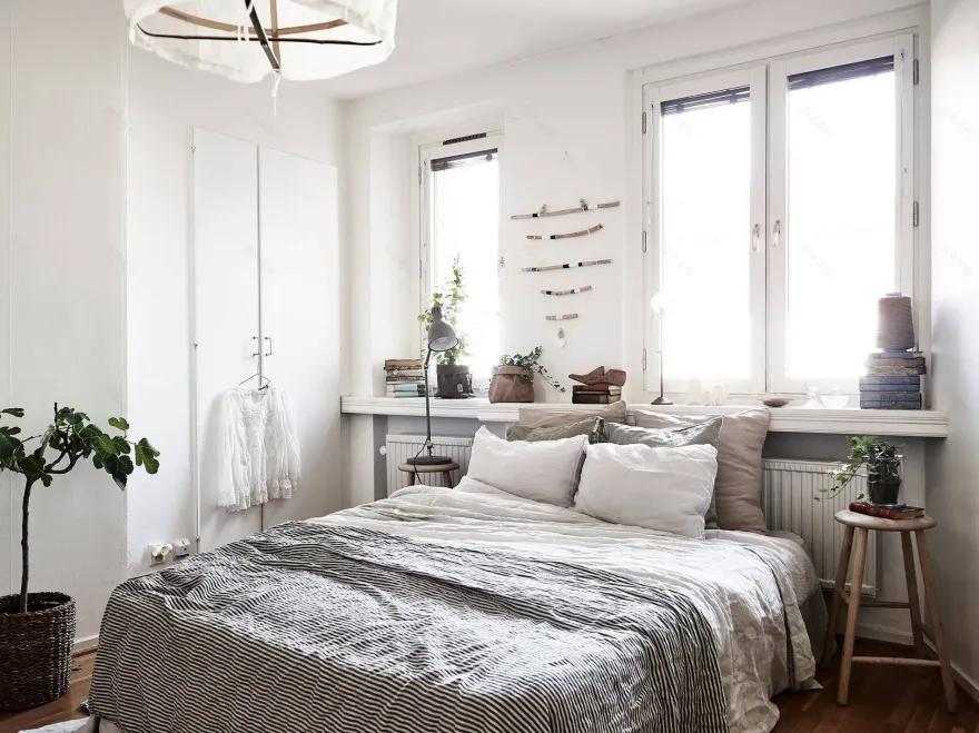 27 平米小公寓 | 一椅一床的巧妙布局-5