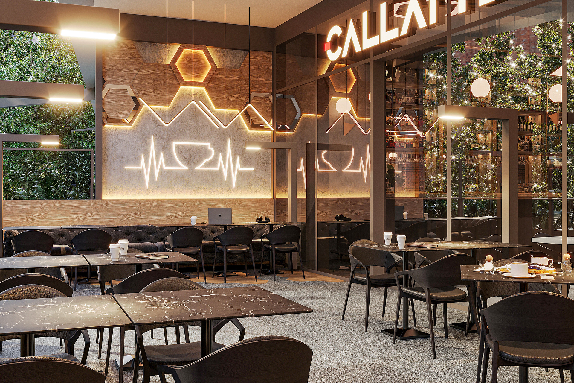 COFFEE SHOP 设计丨土耳其安卡拉丨Oğuz Bedirhan ÇALDIR-6