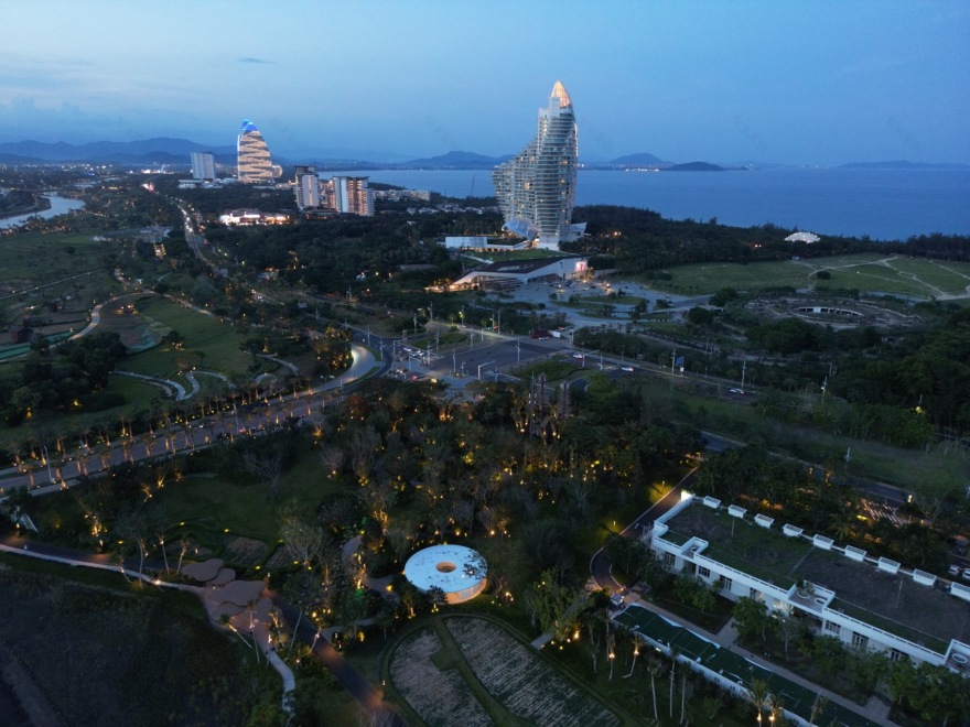 三亚海棠河生态公园阔叶浅溪段的花境生态营造丨中国三亚丨LOLA景观建筑设计事务所-5
