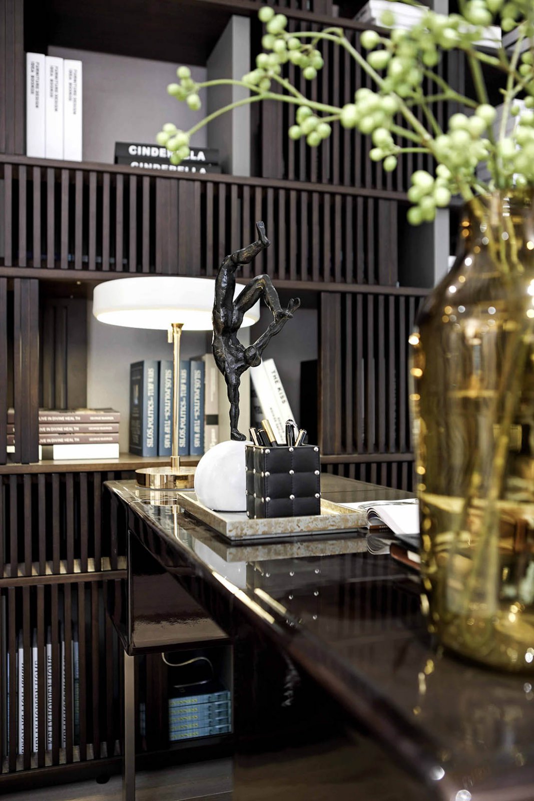 216㎡成都华润金悦湾悦府H精装样板房  开戊空间设计-15