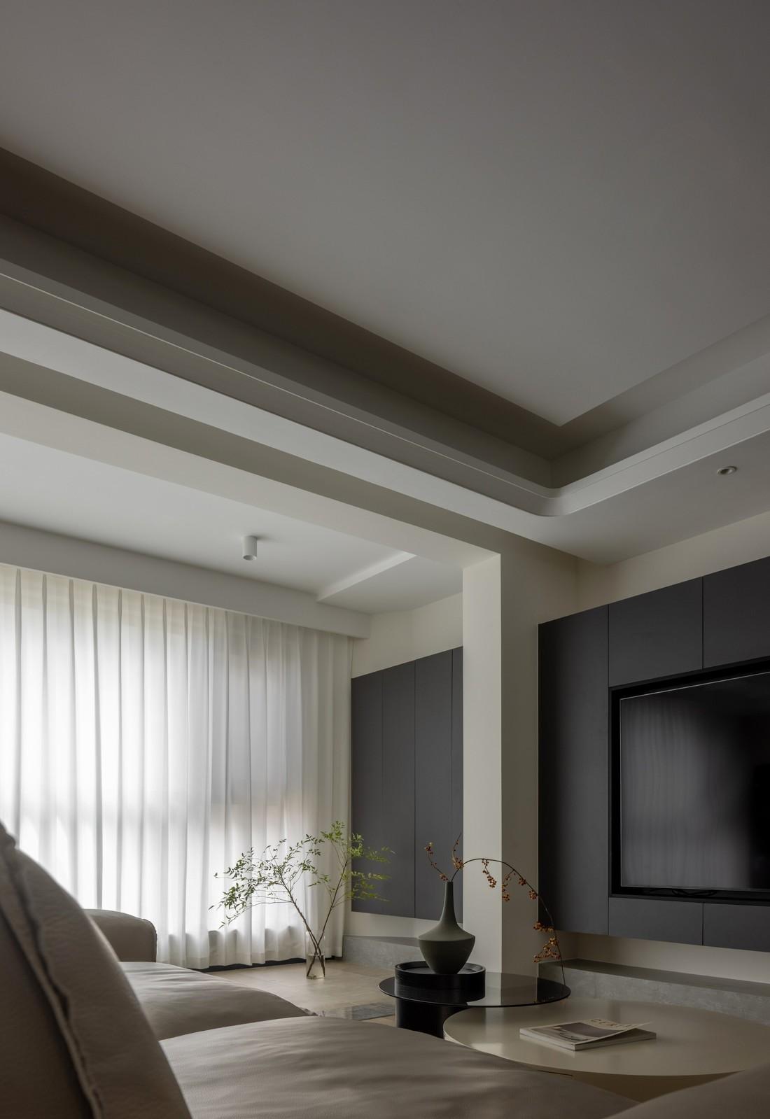 黑白灰邂逅原木色的家-25