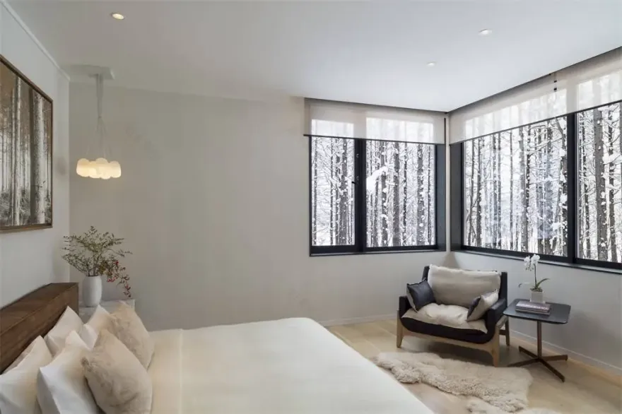 日本山林中传统与现代结合的别墅设计-8