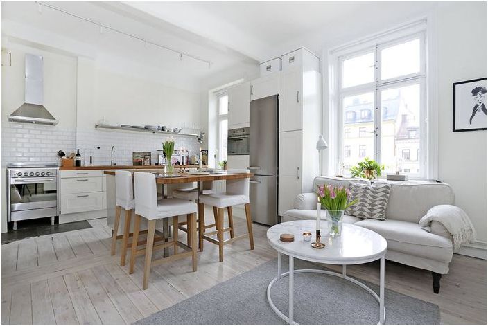 30平米年轻女孩优雅风小公寓设计-3