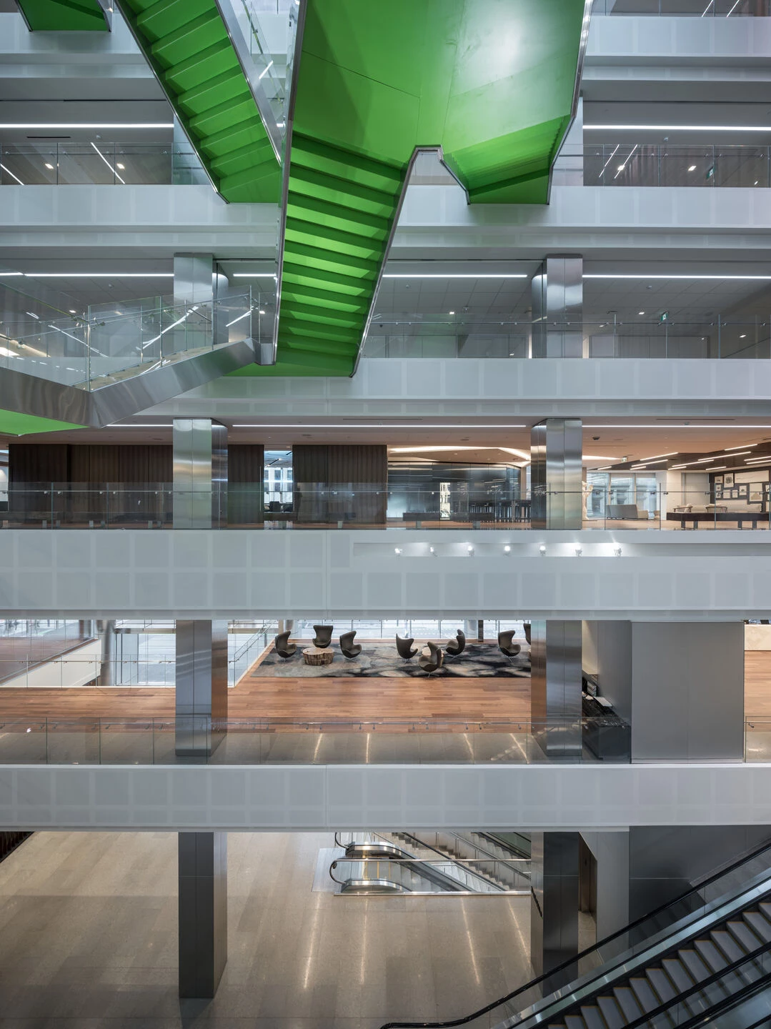 Deloitte 公司总部室内装修丨加拿大多伦多-8