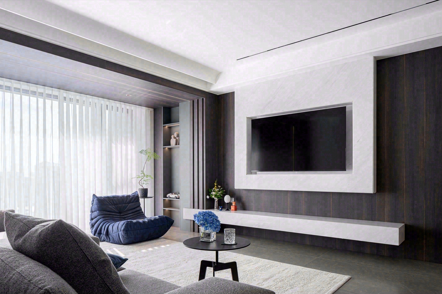 苏州湾景苑220㎡超大共享空间设计丨中国苏州丨一道设计-46