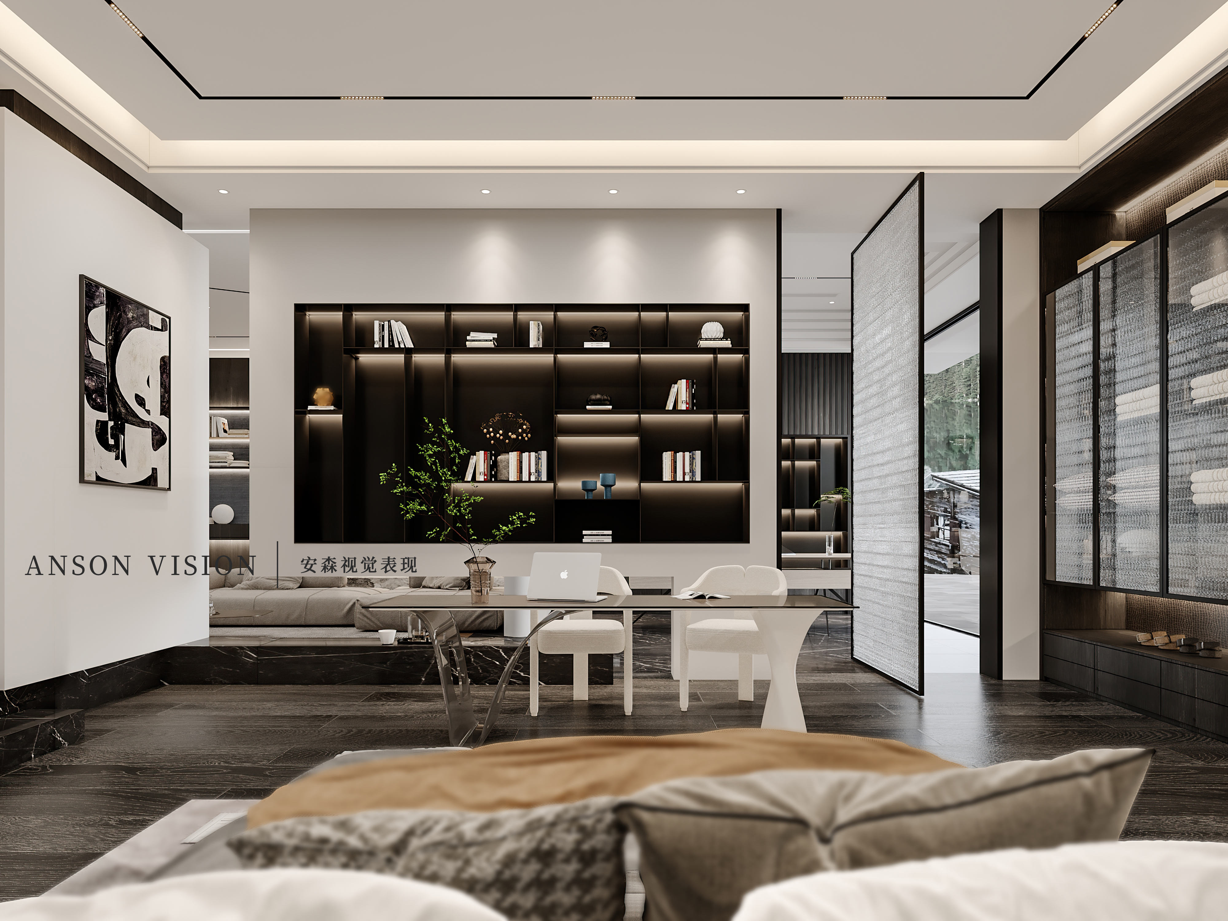 几木三舍现代商业空间表现丨Ansonvision·蒙头睡-21