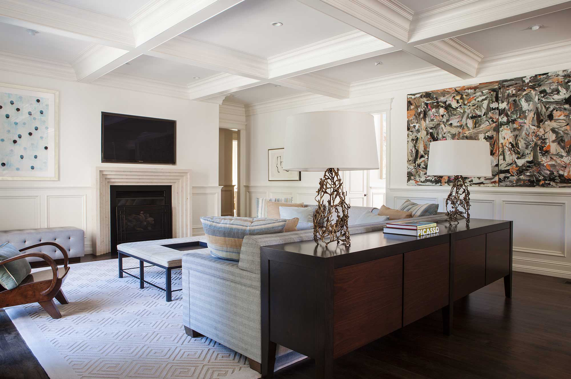 Transitional Contemporary Interior Design in Hillsborough | Heather Hilliard : Heather Hilliard-6