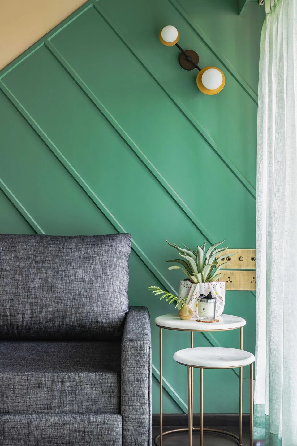 简约之魅 · 印度孟买 980 平方英尺公寓设计丨STUDIO Nishita Kamdar-35