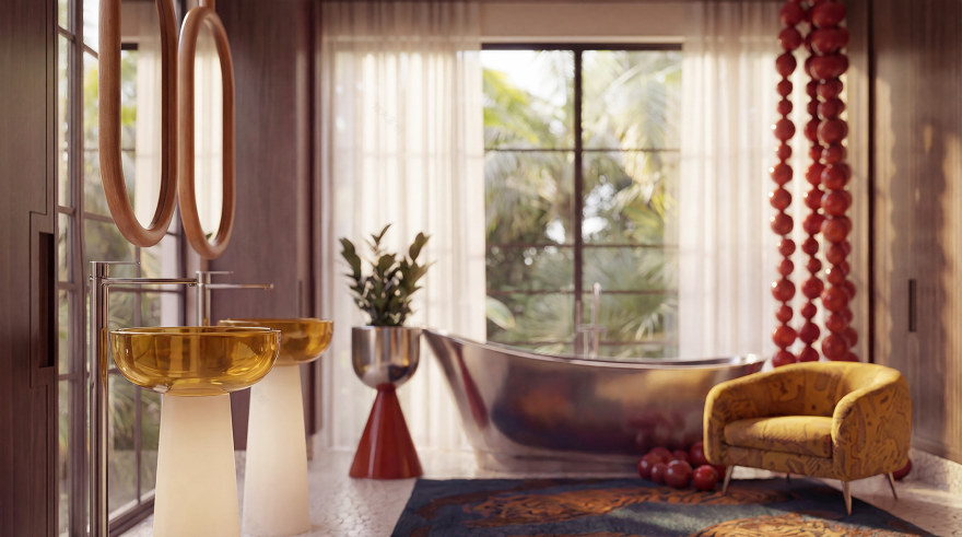 你提供的Lu·ury可能拼写有误,推测可能是Luxury ,如果是这样,Luxury Primary Bath可译为豪华主浴室 丨美国丨Lauren Bronstad Design-11