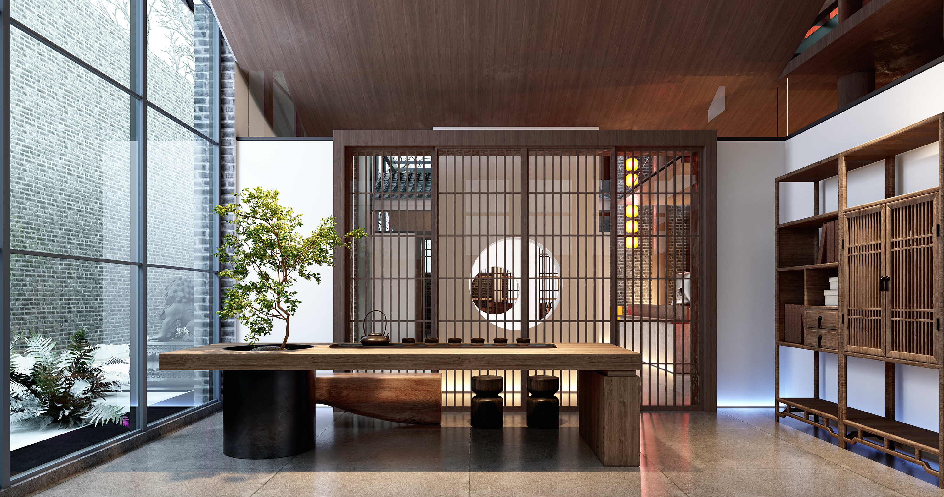 万境壹空·祥侬国鸡宴餐饮空间设计实景呈现-32