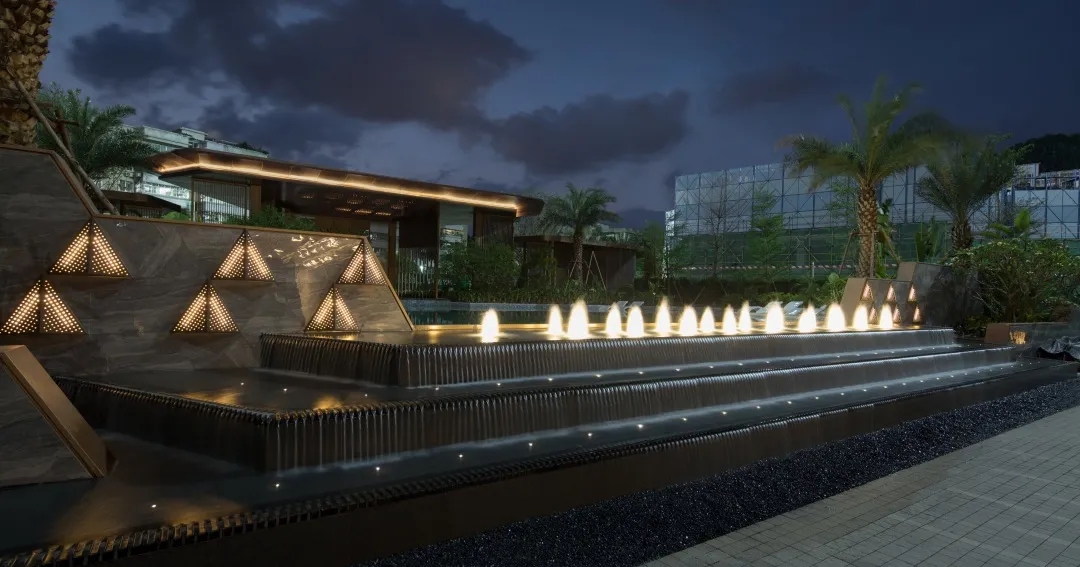 惠州蓝光·铂汇公馆居住区景观-28