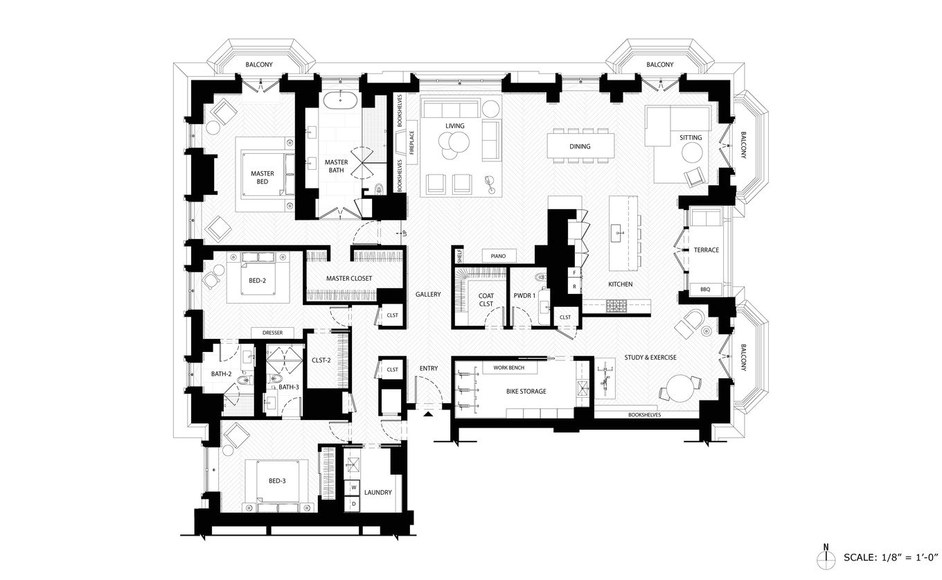 国外简约现代艺术住宅 | Kevin Toukoumidis-0