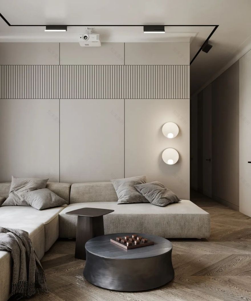 105㎡现代简约家居-7