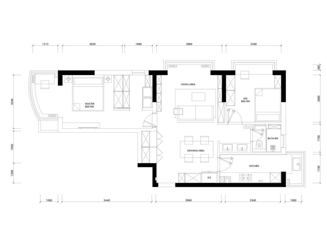 三口之家的舒适空间秘籍-0