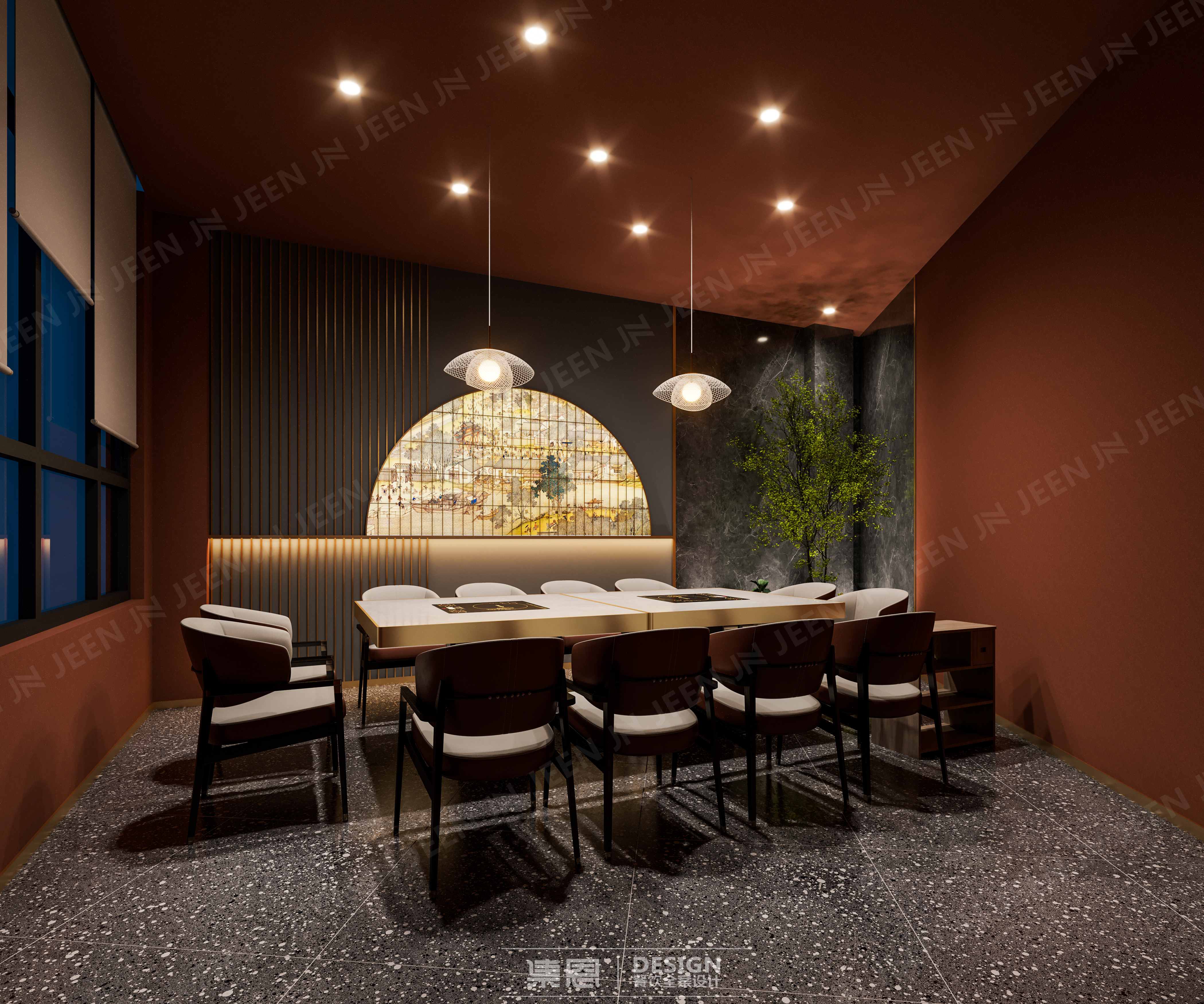 馥庄·重庆火锅丨中国临沂丨集恩餐饮全案设计-21