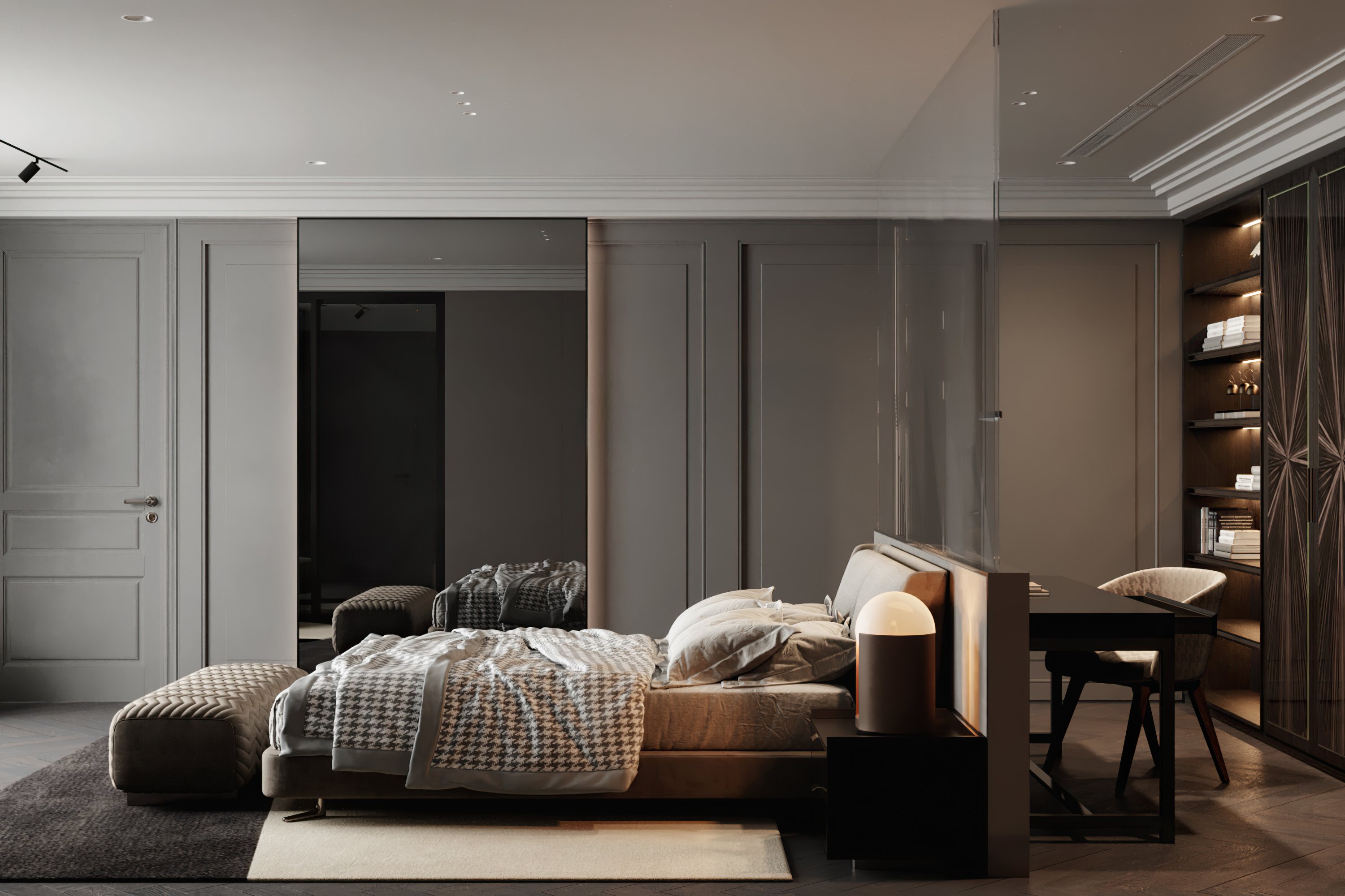 卧室现代豪华丨越南-9