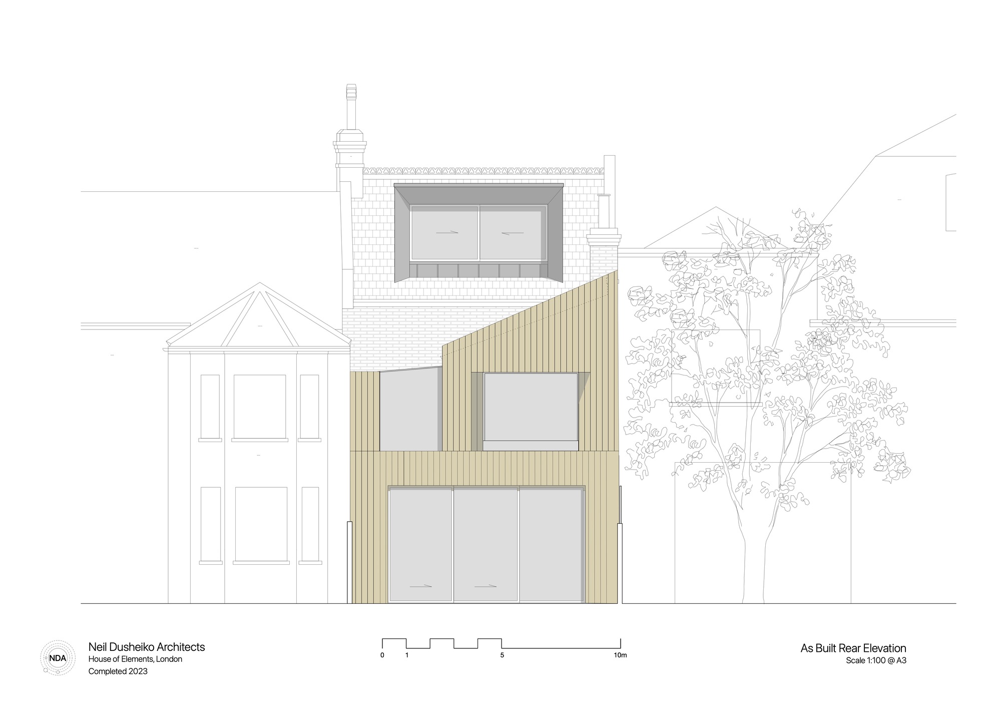 元素之屋丨英国伦敦丨Neil Dusheiko Architects-53