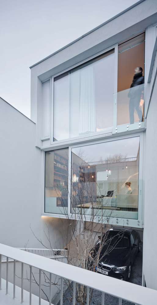 都柏林狭窄巷道中的家庭住宅设计-19