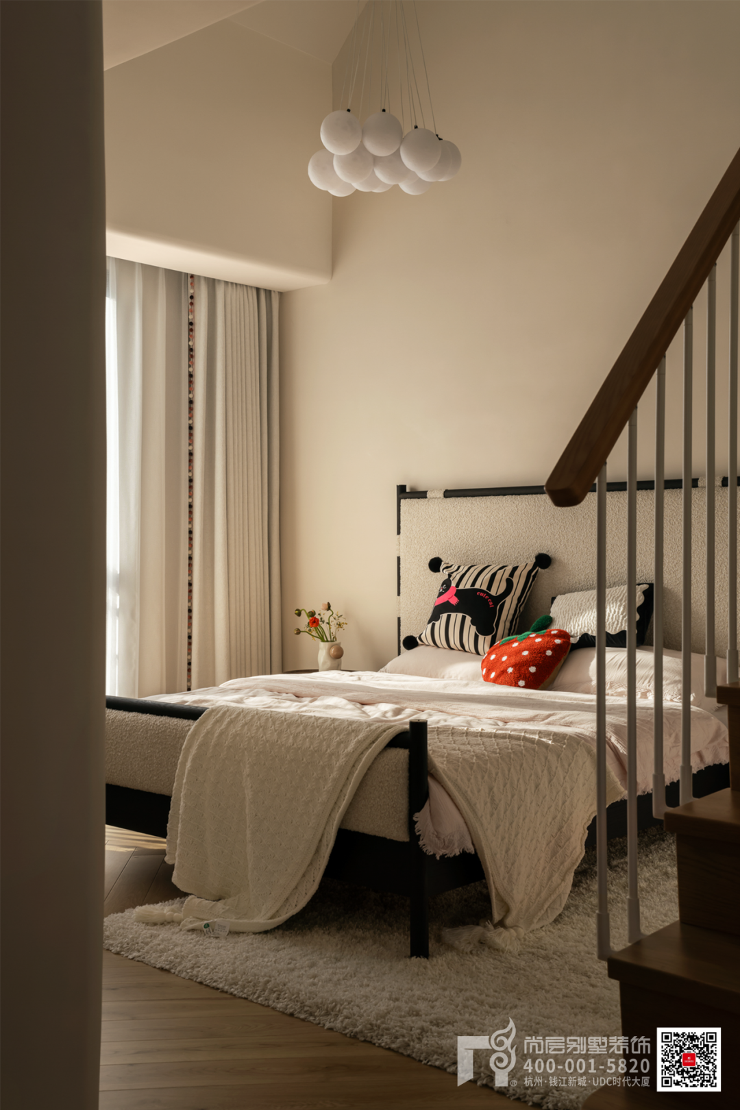 500㎡富春壹号院·木影流光·自然叙事的现代“剪影”别墅丨杭州尚层装饰-59