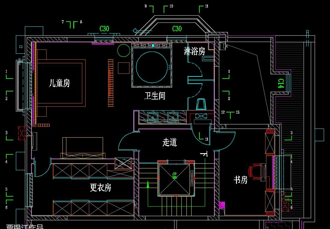 天津依云郡别墅豪华内景揭秘-46